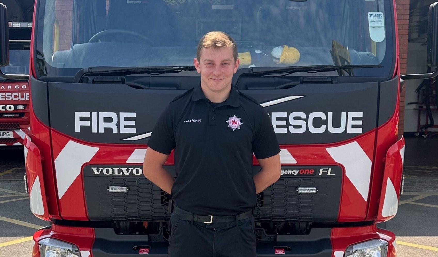 Third generation on-call firefighter joins our charity
