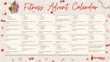 Fitness advent calendar