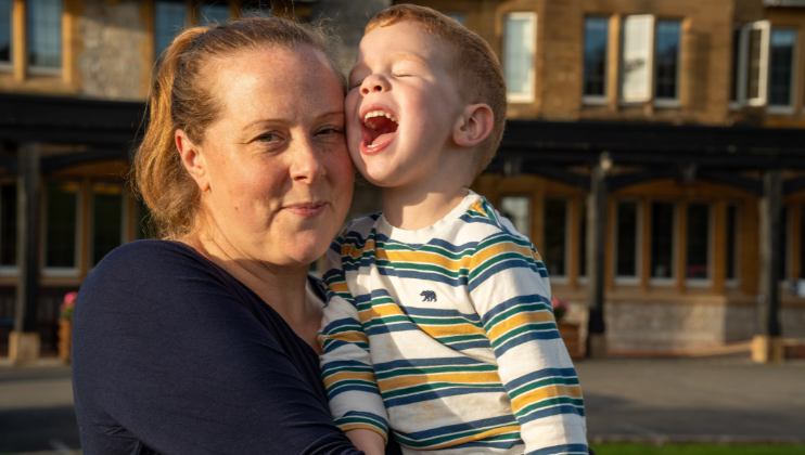 Kim and Oliver attended our Child and Family Week