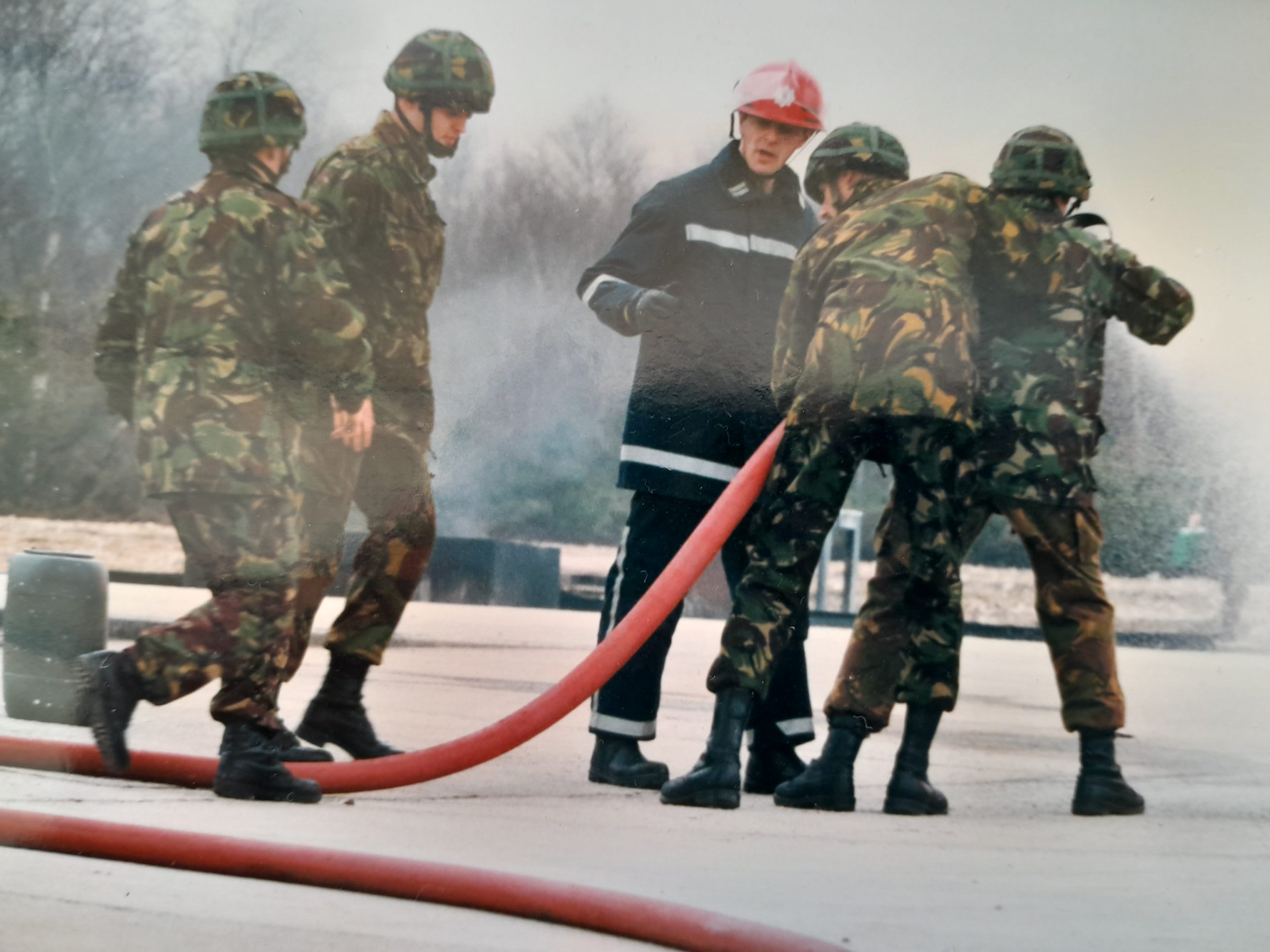 Pete Whittaker was a firefighter for 30 years